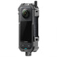 Ulanzi CAGE for One X3 Metal Protective Camera Cage Case Action Camera Rig with Cold Shoe Mount/Magnetic Action Camera Mount Compatible with Insta360 One X3